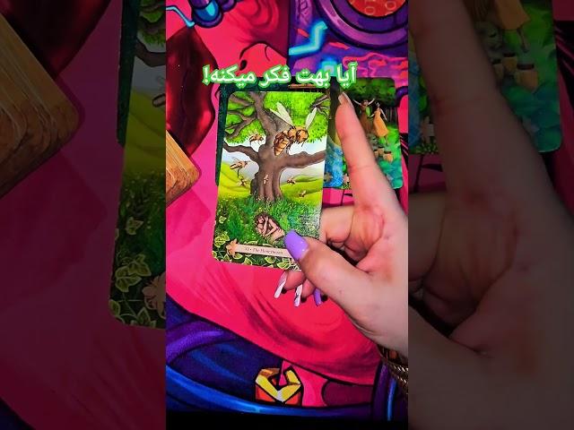 آرامش فال _ آیا بهت فکر میکنه!🪄️