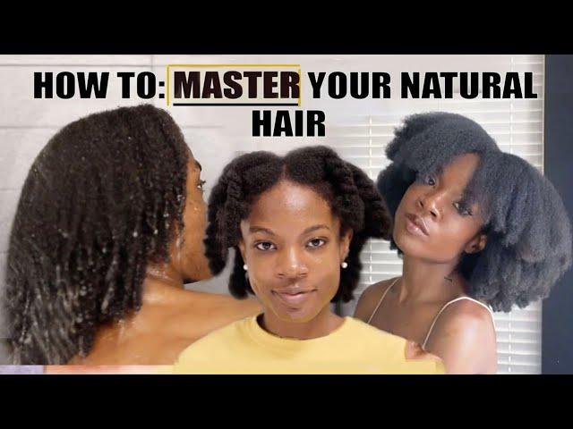 HOW TO CARE FOR NATURAL HAIR FOR BEGINNERS | My Full Natural Hair Regimen