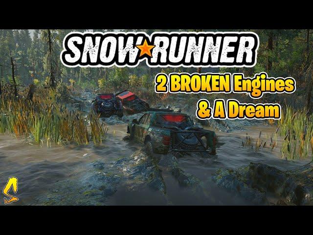 SnowRunner: 2 BROKEN Engines & A Dream | Top Gear Ep. #151