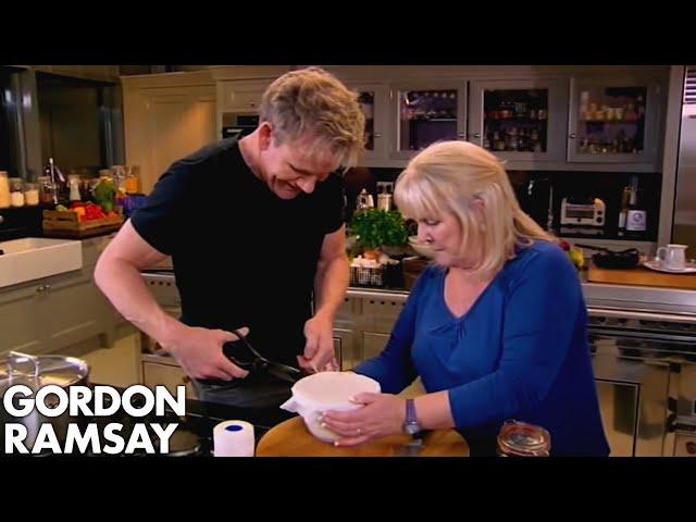 Steamed Date Pudding with Butterscotch Sauce | Gordon Ramsay