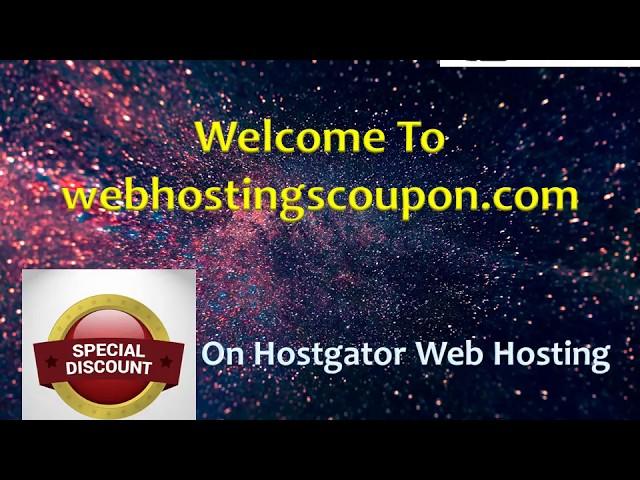 Get the 90%OFF On Hostgator Web Hosting | Free Domain Name