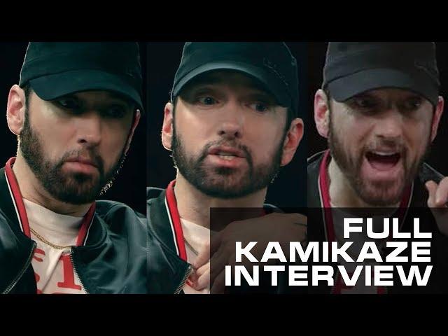 Full Interview: Eminem about Kamikaze, MGK's diss, Joe Budden, Tyler the Creator and more (2018)