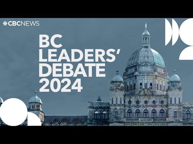 BC Leaders’ Debate 2024