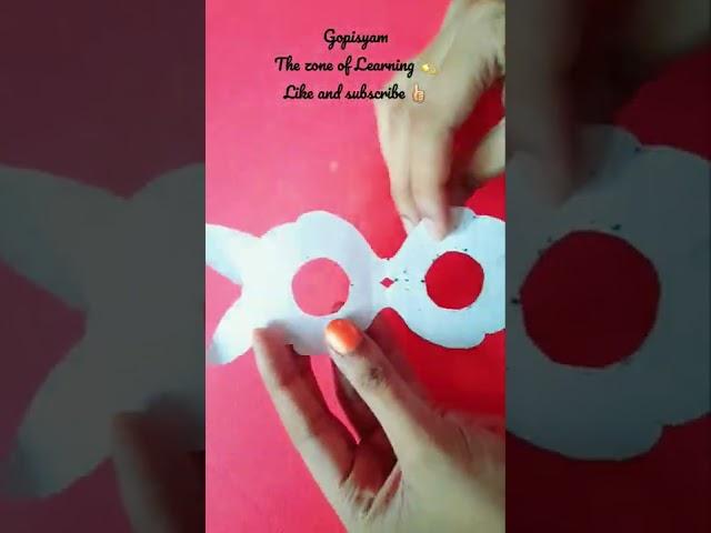 Fun craft / #shorts / #Gopisyam The zone of Learning  #howtomake