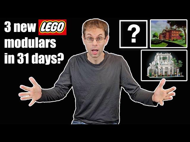 Entering Lego Modular Heaven | 3 New Modulars at the End of 2024?