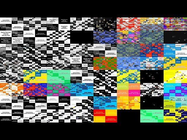 Sparta Remixes Mega Side-By-Side Ultimateparison 2 (PepiPanda1 Version)
