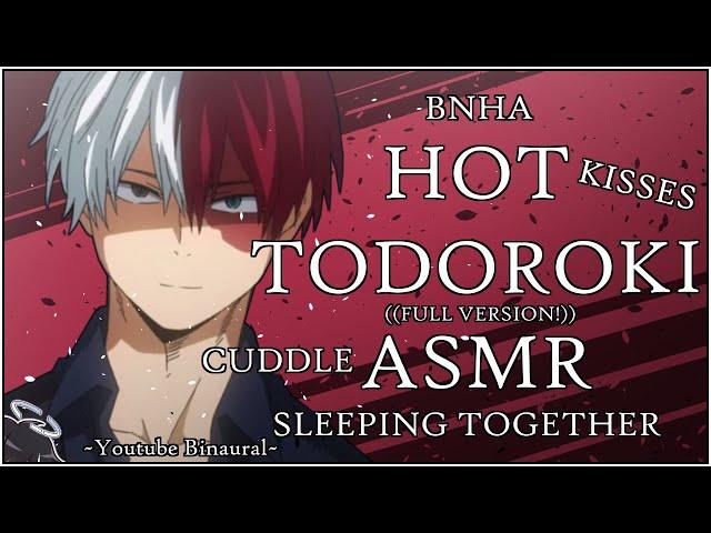 [HOT ADULT AU TODOROKI ASMR] Todoroki x Listener. Comfort Sleeping Together- Cuddles [Aid]