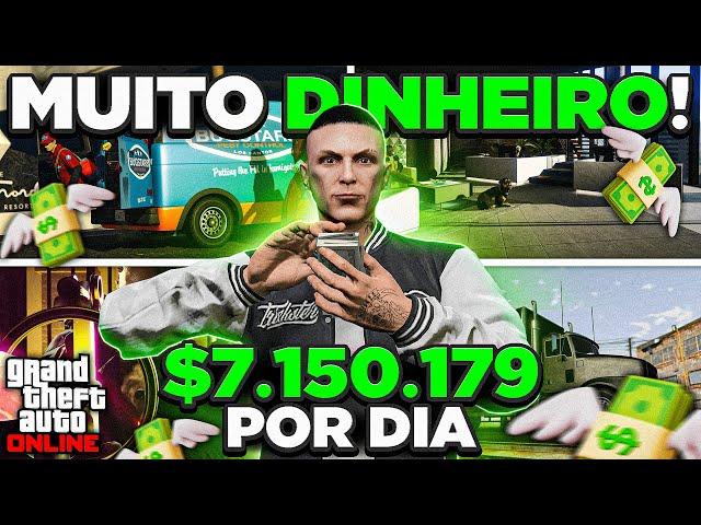 COMO GANHAR MUITO DINHEIRO TODO DIA NO GTA 5 ONLINE