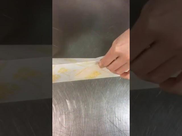 How to wrap a half round of cheese