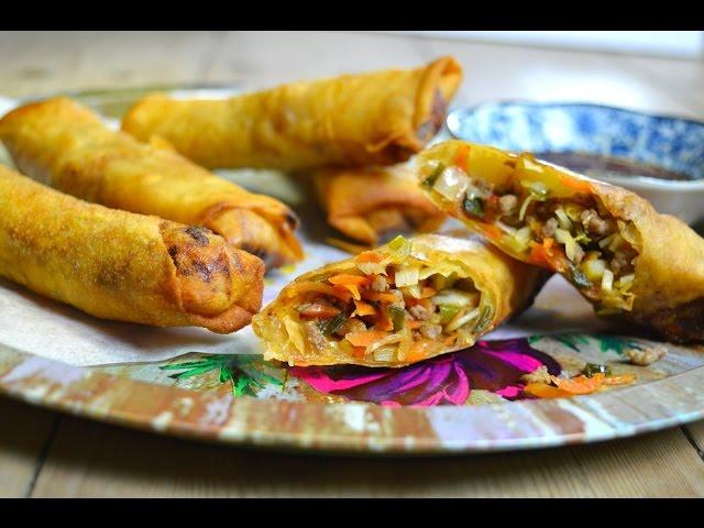 Crispy Sweet Chilli Spring Rolls | DUMPLING SISTERS