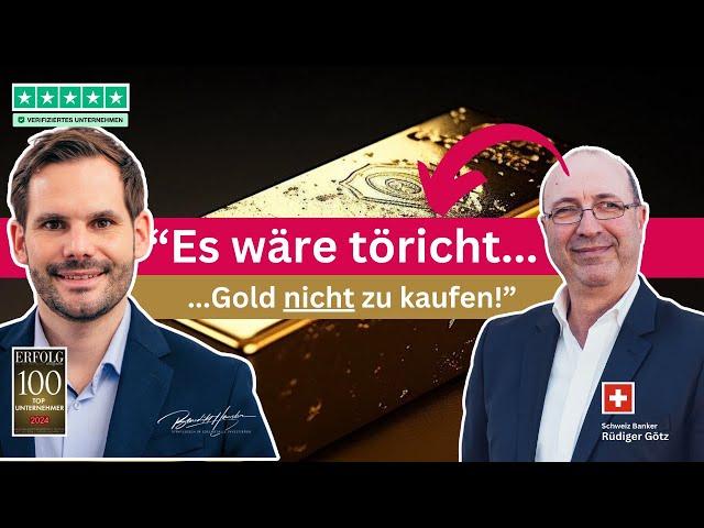 Schweiz Banker zu Höchstständen bei Gold!  Knall-hart Aussage für Zweifler! Strategie im Video.