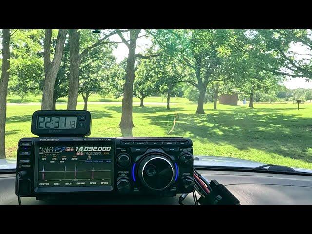 FT-710 on 20m: WB0RLJ @ US-4011 2025-06-19 (UTC) - Chalco Hills State Recreation Area