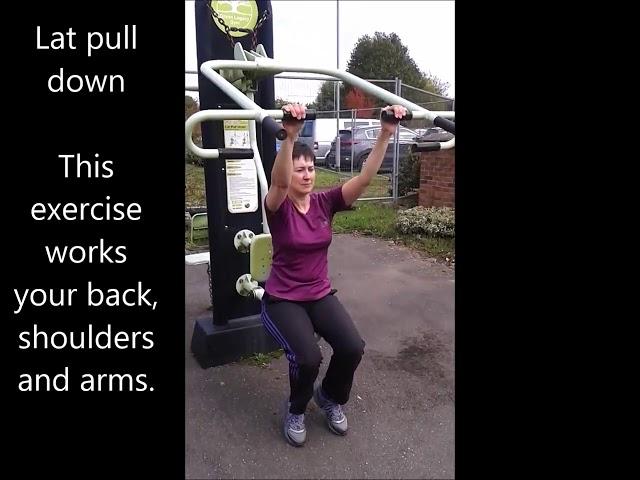 How to use outdoor park gym equipment Part 1