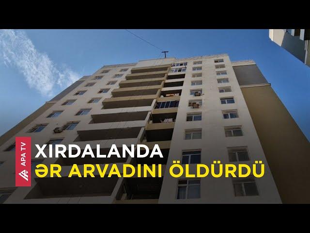 Xırdalanda ər arvadını və özünü güllələdi – APA TV