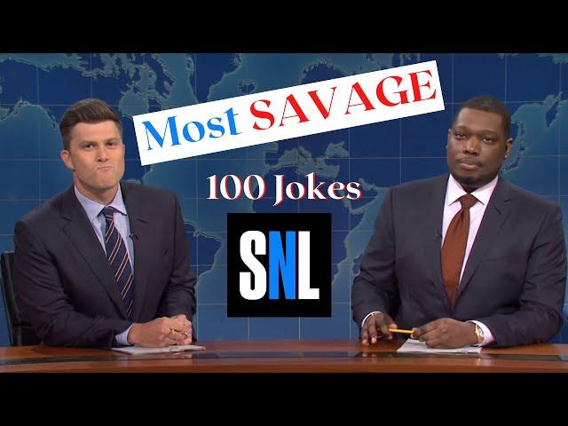 Colin Jost & Michael Che 's 100 Most Savage Jokes | Check Description for Special Offer !