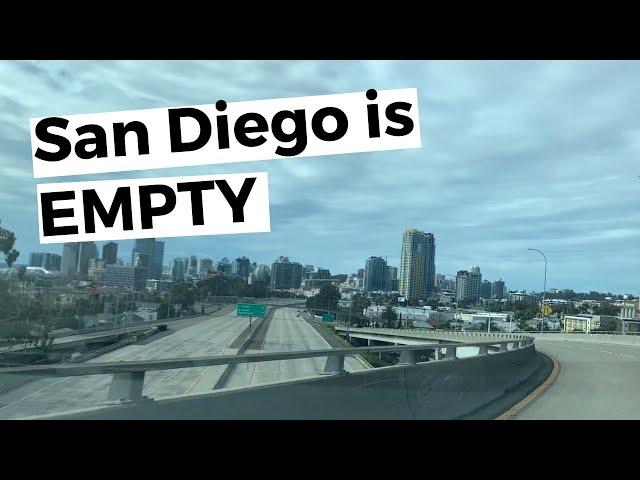 SOCIAL DISTANCING in SAN DIEGO - March 2020 #vlog