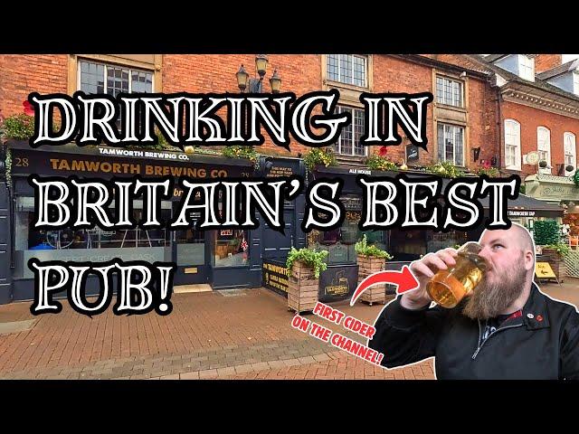 Drinking In Britain's BEST Pub! - Tamworth Pub Crawl