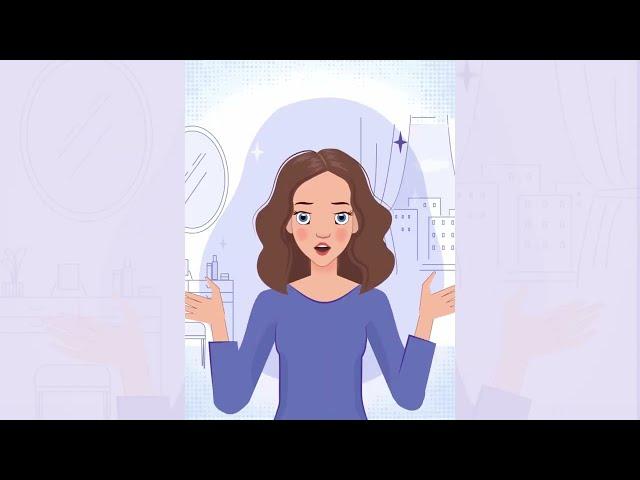 Анимационный ролик про коллаген для маркетплейса