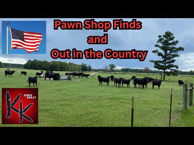 Pawn Shop Finds and Out In The Country with Dad.