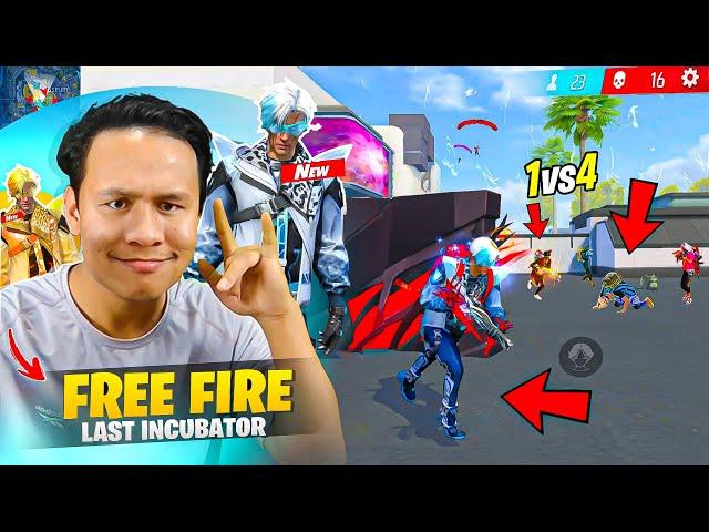 Free Fire's Last Incubator Solo Vs Squad Gameplay in Pro Grandmaster Lobby  Tonde Gamer