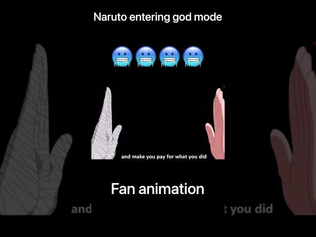 Naruto entering god mode