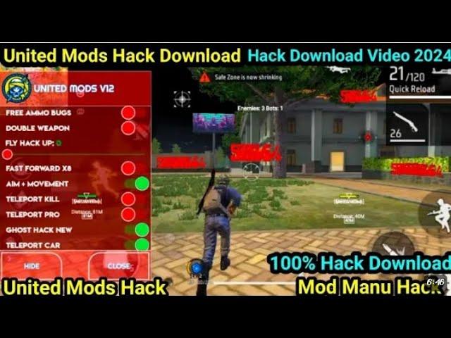 Android phone free fire hack  || How to download United modes hack  || free fire hack  in telugu 