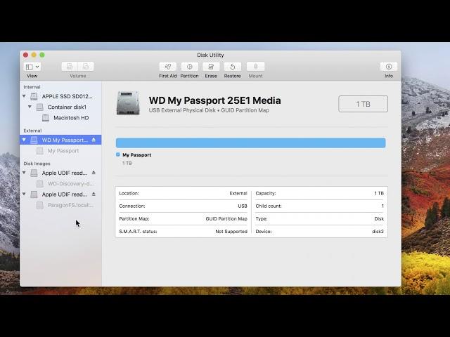 How to reformat my passport WD for MAC