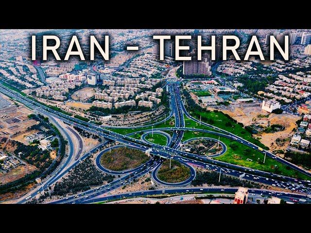 TEHRAN 2022: Driving Tour in Tehran Highways - IRAN 4K UHD 60fps