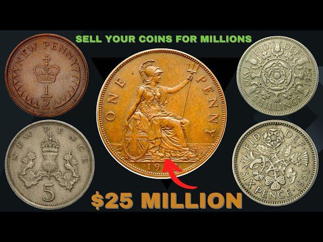 WORTH MILLION DOLLAR: TOP 10 MOST VALUALBE UK ULTRA RARE COINS IN  THE HISTORY OF WORLD