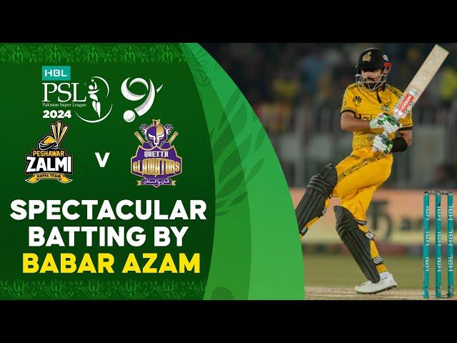 Spectacular Batting By Babar Azam | Peshawar vs Quetta | Match 25 | HBL PSL 9 | M1Z2U