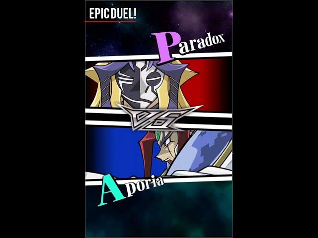 Yugioh Duel Links - Epic Duel! If Aporia meets Paradox