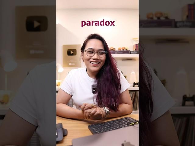 What is a PARADOX?  #teamlyqa #learnwithlyqa #vocabulary #wordoftheday