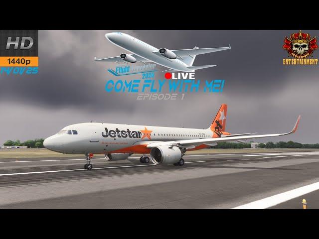 Come Fly With Me! Episode 1 | Microsoft Flight Simulator 2024 LIVE Tuesday 14th January 2025 #msfs