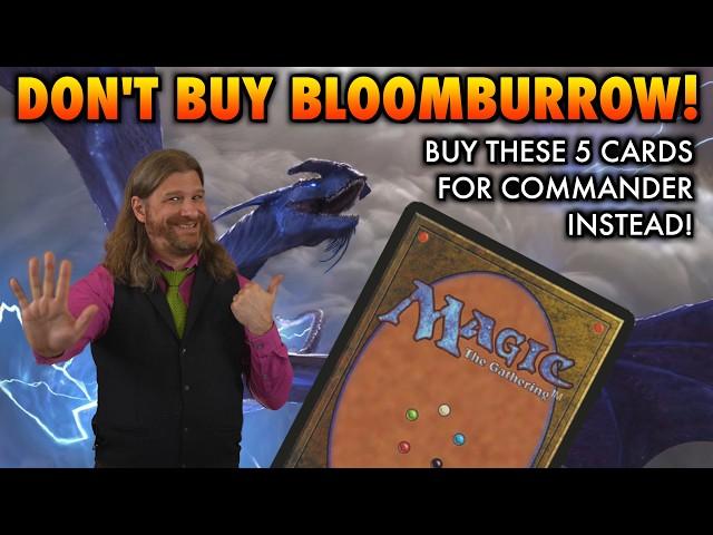 Bloomburrow's Top 5 Best New Commander Cards! | Magic: The Gathering