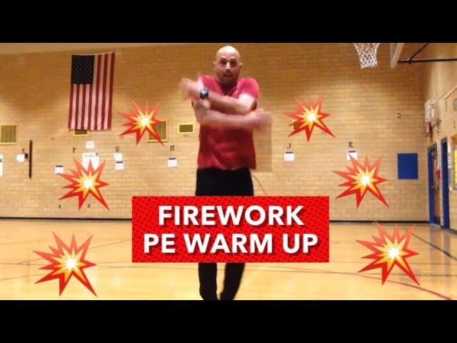 PhysEdZone: "Firework" PE Dance Fitness Warm-Up | Brain Break