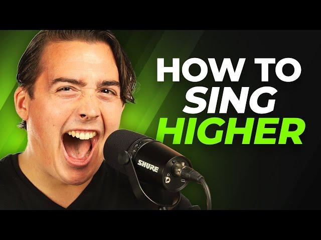 How to Sing Higher for Guys!