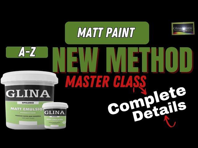 DIY Premium Matte Paint - *QUICK & EASY*