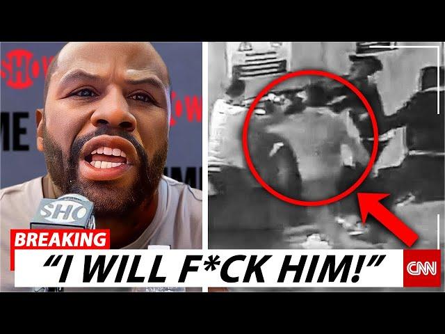 Chaos in Dubai: Gervonta Davis Attacks Floyd Mayweather at Airport! 