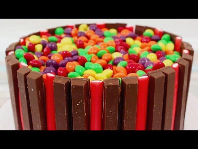 DIY Desserts! Yummy Skittles Cake and More Tasty Cakes by Hooplakidz How To