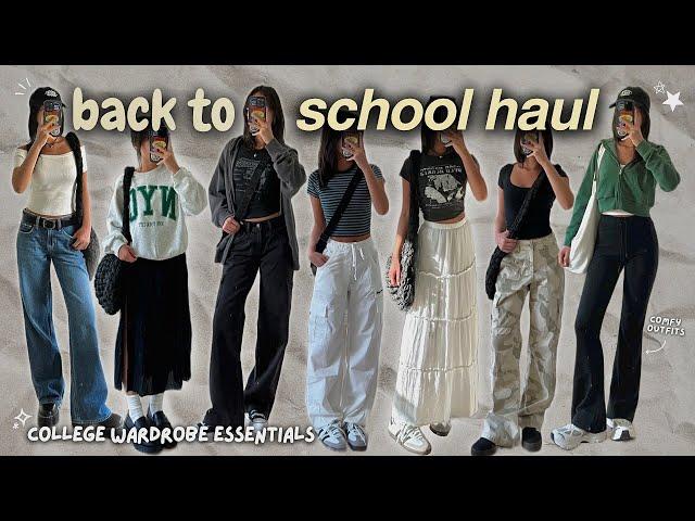 back to school clothing haul ⭐️ *dress code friendly*