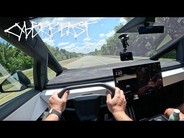 First Impressions Of Driving The 845hp Tesla Cyberbeast/Cybertruck