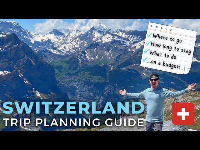 Swiss Trip Planning Guide | Switzerland Itinerary on a Budget | Know Before You Visit Switzerland