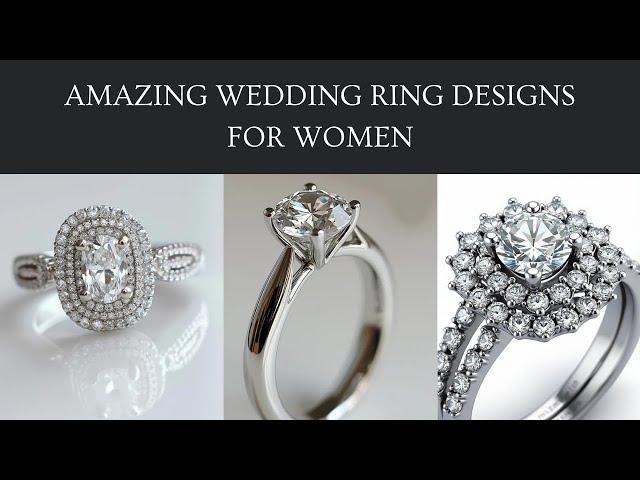 5 Amazing Wedding Ring Designs for Women (2024 Designs)