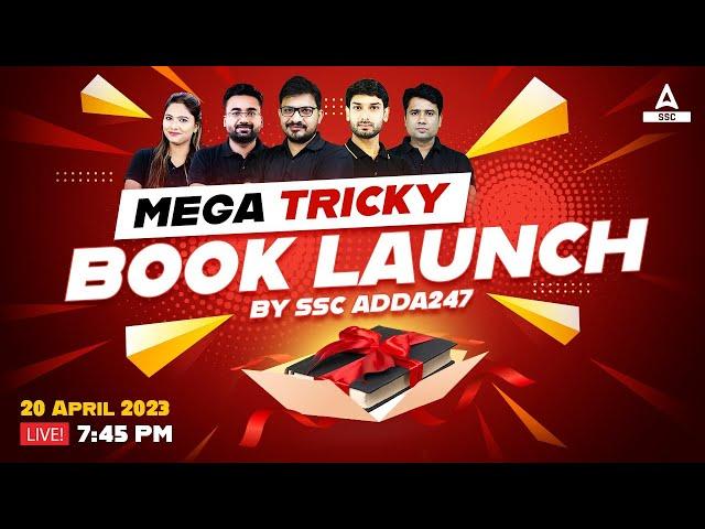 MEGA TRICKY BOOK LAUNCH | By SSC Adda247