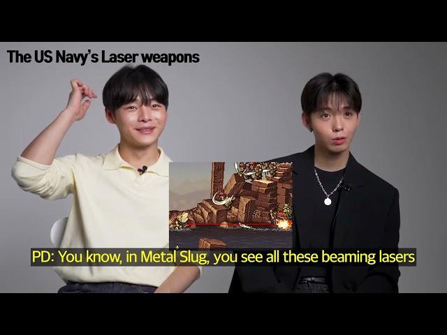 Korean soldier React to Amaizing Laser Gun of the US Navy