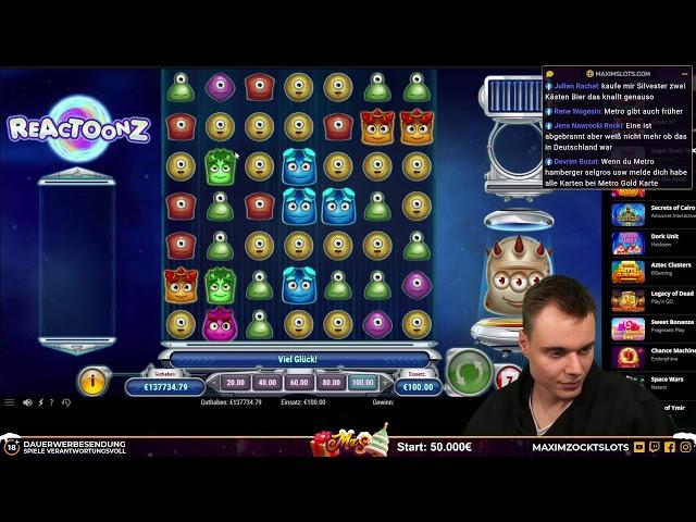 Live MEGA 50.000€ Freispiel Opening! | MaximZocktSlots