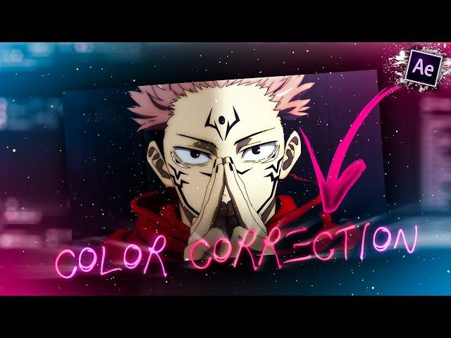 High Quality Color Correction + Lens Blur | After Effects AMV Tutorial