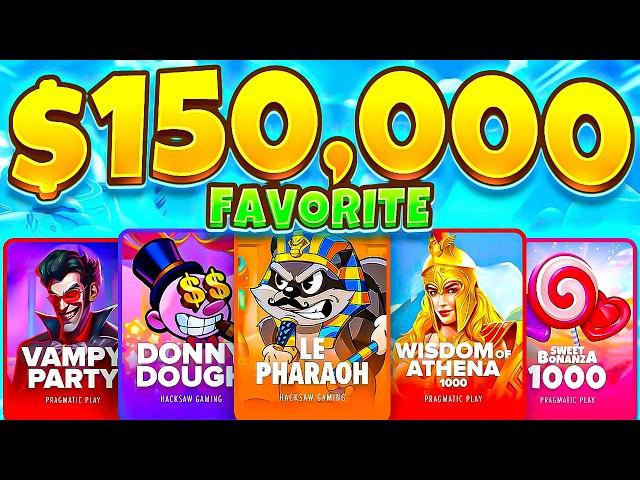 MY LUCKIEST $150,000 BONUS OPENING.. ON MY FAVORITE SLOTS!