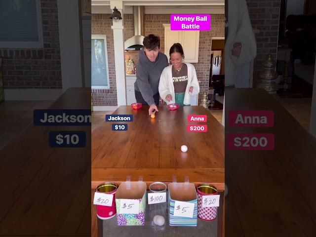 Money ball battle!! Jackson vs. Anna!!