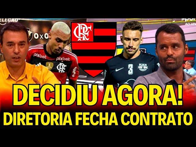 ASSINOU AGORA! FLAMENGO CHEGA A VALOR PEDIDO POR LÉO ORTIZ!+UMA SAÍDA!NOTICIAS DO FLAMENGO!flazoeiro